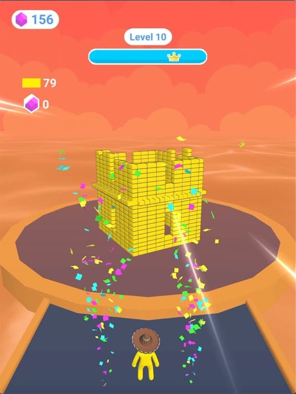 Brick Builder 3D: Handyman run screenshot 3