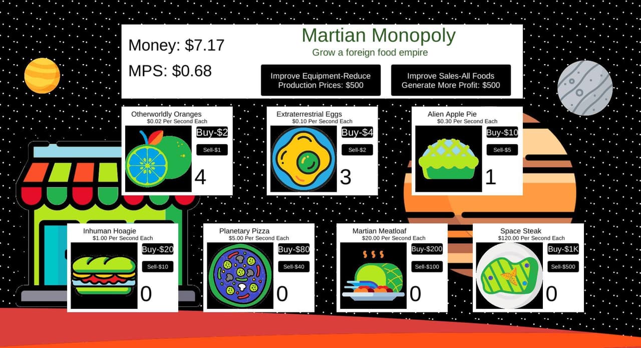 Martian Monopoly screenshot 3