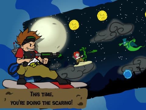Paranormal Ghost Blaster - Haunted Fortress Dead Hunter (Free Game) screenshot 4