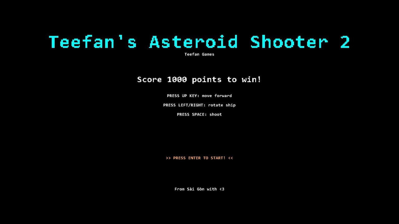 Teefans Asteroid Shooter 2 screenshot 2