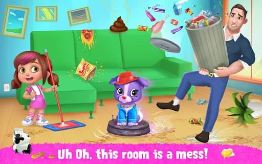 Daddys Little Helper - Messy Home Fun Adventure screenshot 2