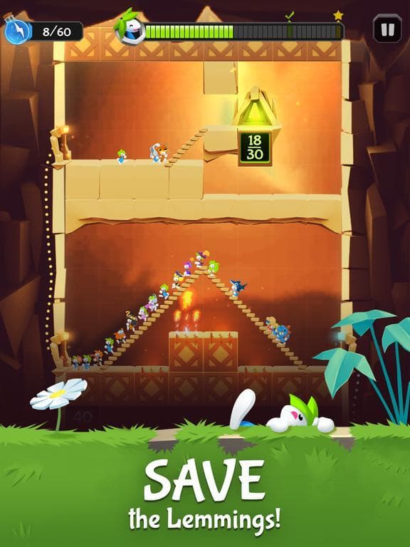 Lemmings: The Official Game screenshot 2