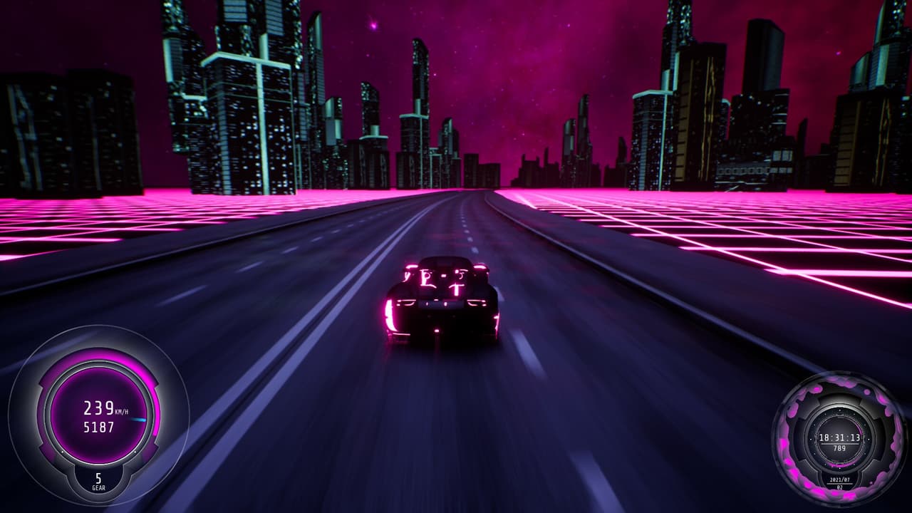 Synthwave Burnout screenshot 4