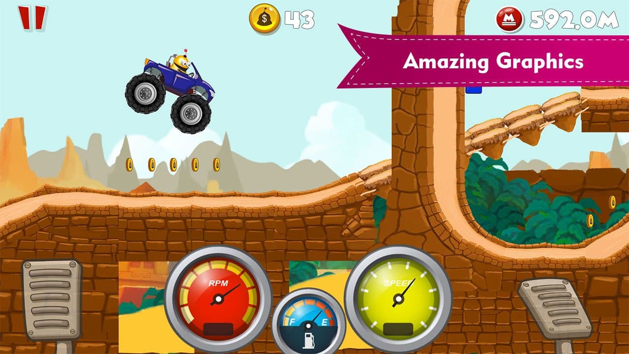 Monster Truck Toto Desert Race screenshot 4