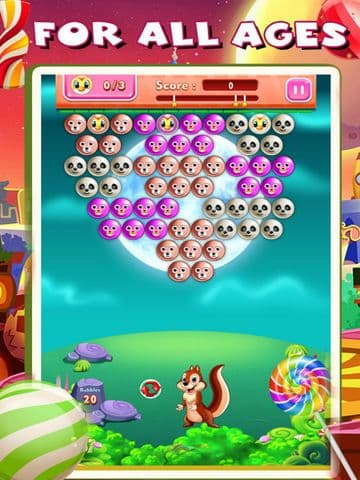 Animal Bubble: Pop Ball Color screenshot 2