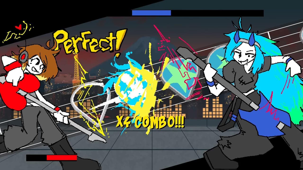 Tokyo Rhythm Fighter (computeruser, munro, splet, liucharlee, bardicrogue, RiceRogue, erisalreadytaken) screenshot 2
