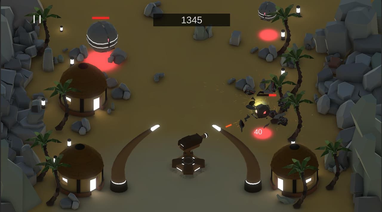 Afro Turret War screenshot 2