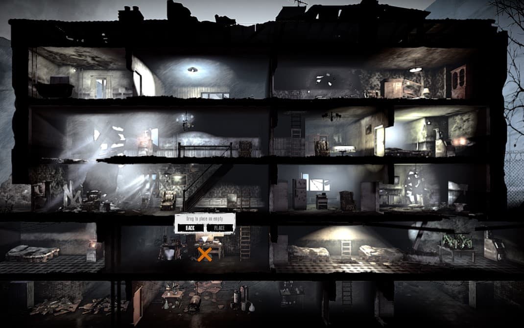 Abstract games, abstraction and architecture in Super Breakout and This War of Mine