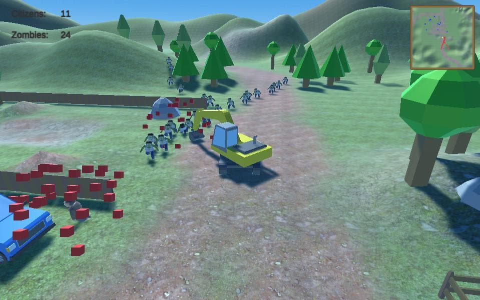 Digger vs Zombies screenshot 4