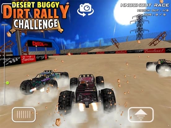 Desert Buggy Dirt Rally Challenge - Free 4 wheel Monster Racing screenshot 3