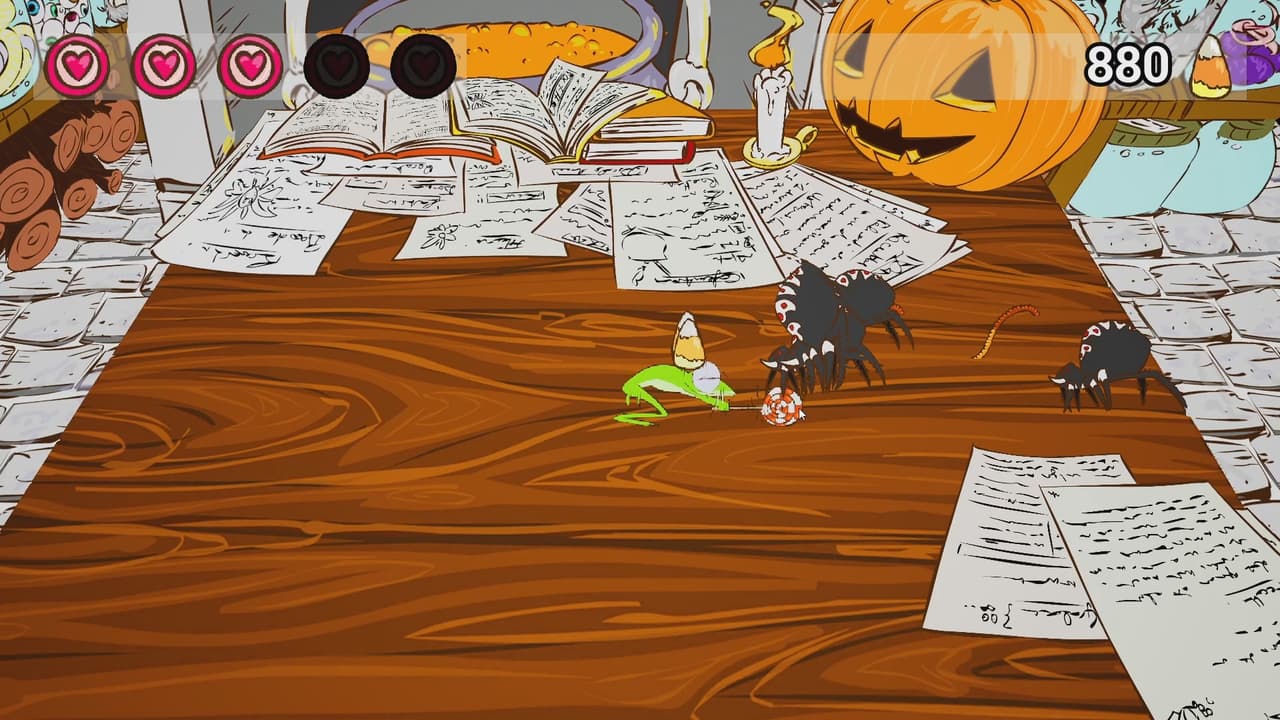 The Frog and its Revenge on Halloween