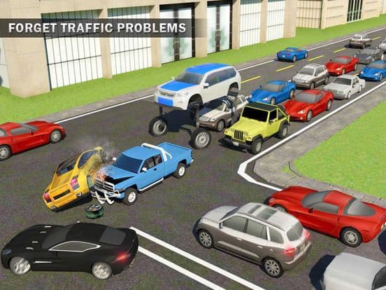 Mr. President Escort: Elevated Car Driving Sim PRO screenshot 3