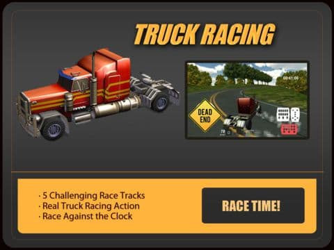 3D Truck Racing: High Speed Race screenshot 2