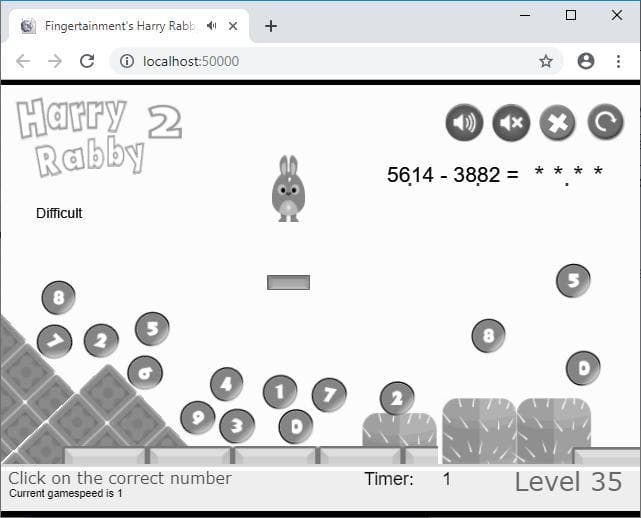 HarryRabby 2 Subtraction with 2 Decimal Places FREE screenshot 5