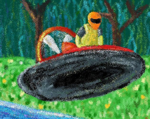Impressionist Movment: Gasoline on Canvas