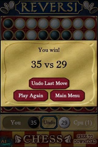 Reversi Free screenshot 6