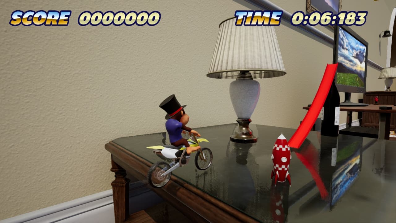 Toy Stunt Bike: Tiptops Trials