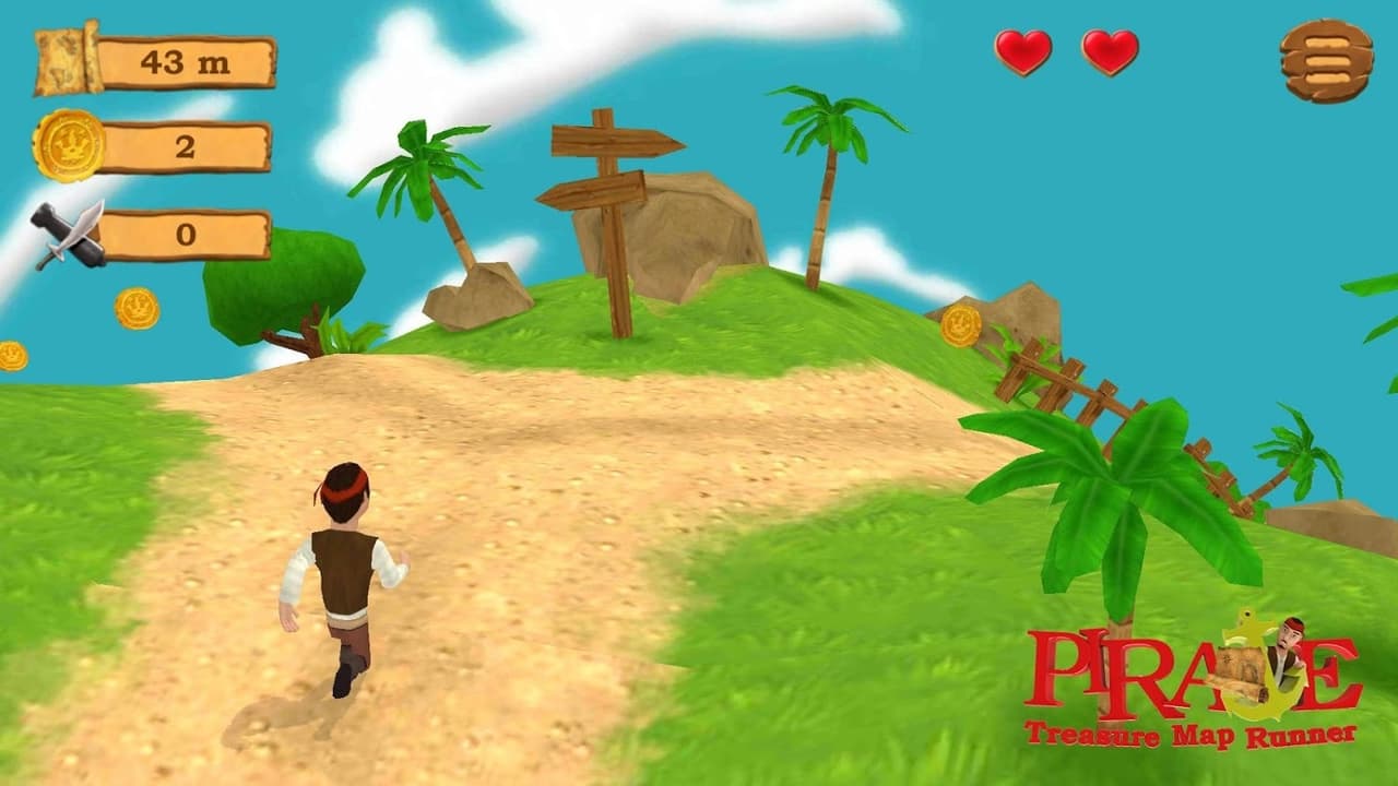 Pirate Treasure Map Runner screenshot 3