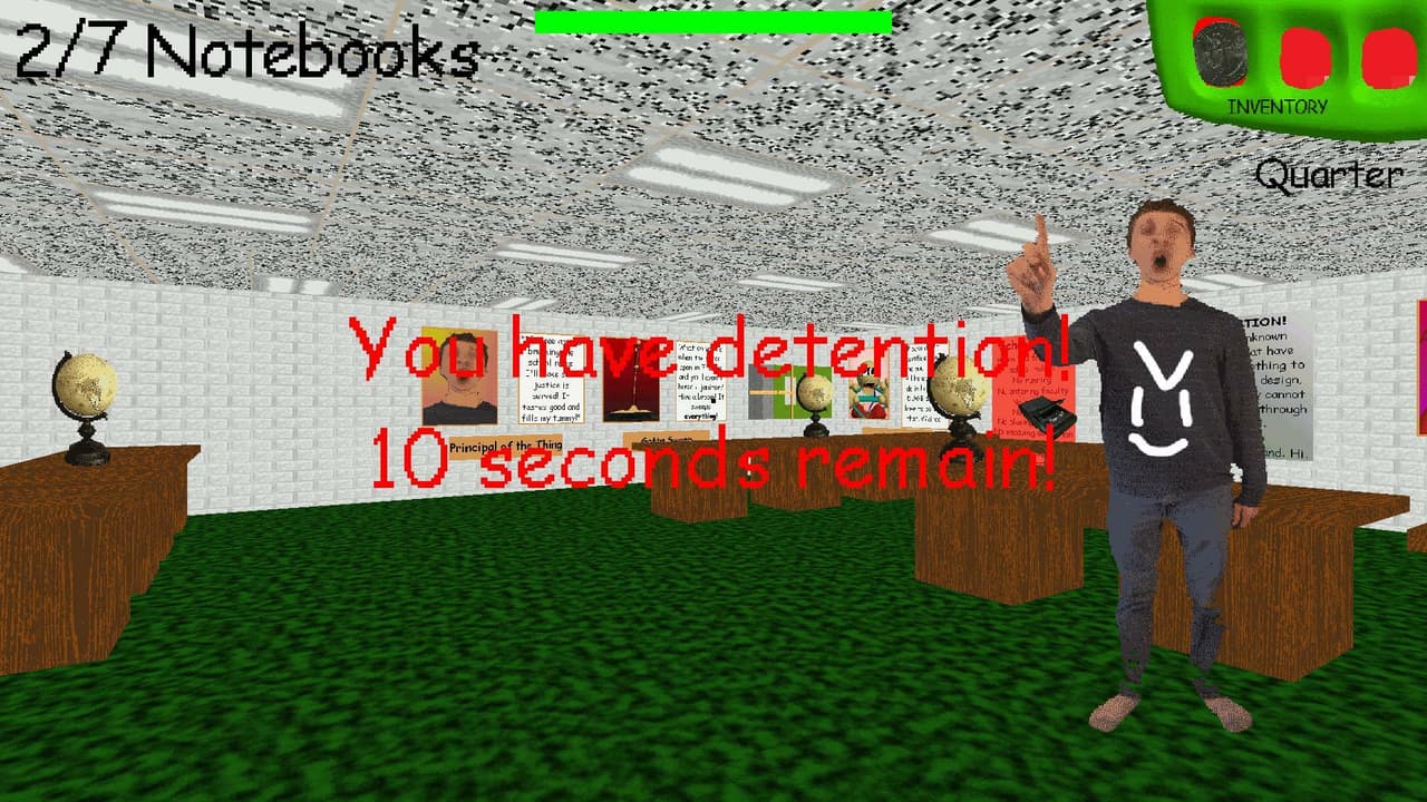 Baldis Basics REMASTERED TEXTURES! screenshot 3