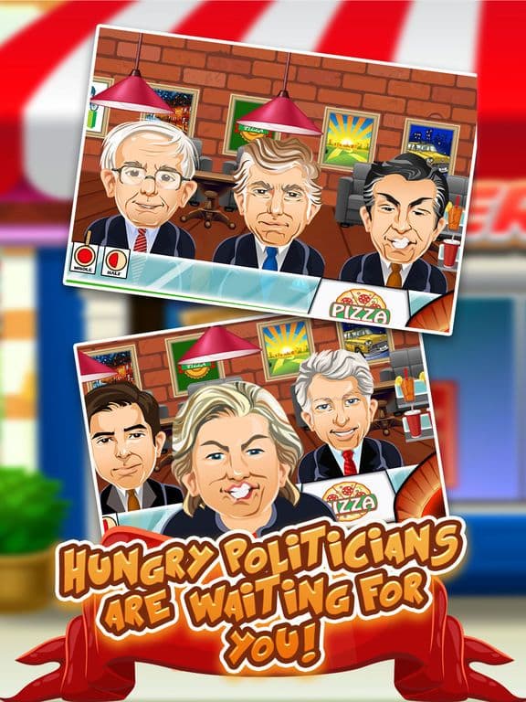 Trumps Pizza Restaurant Dash - 2016 Election on the Run Wall Cooking Game! screenshot 3