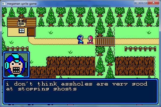 Megaman Sprite Game screenshot 2