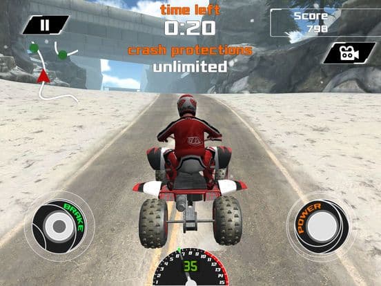 ATV Snow Racing - eXtreme Real Winter Offroad Quad Driving Simulator Game FREE Version screenshot 3