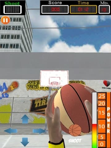 Basketball Hot Shot Hoops Free screenshot 2