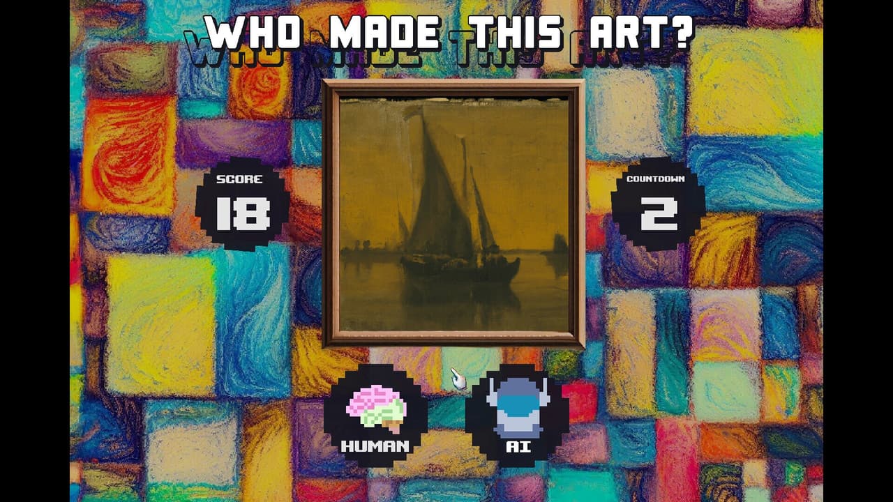 Who made this art? Human or AI screenshot 5
