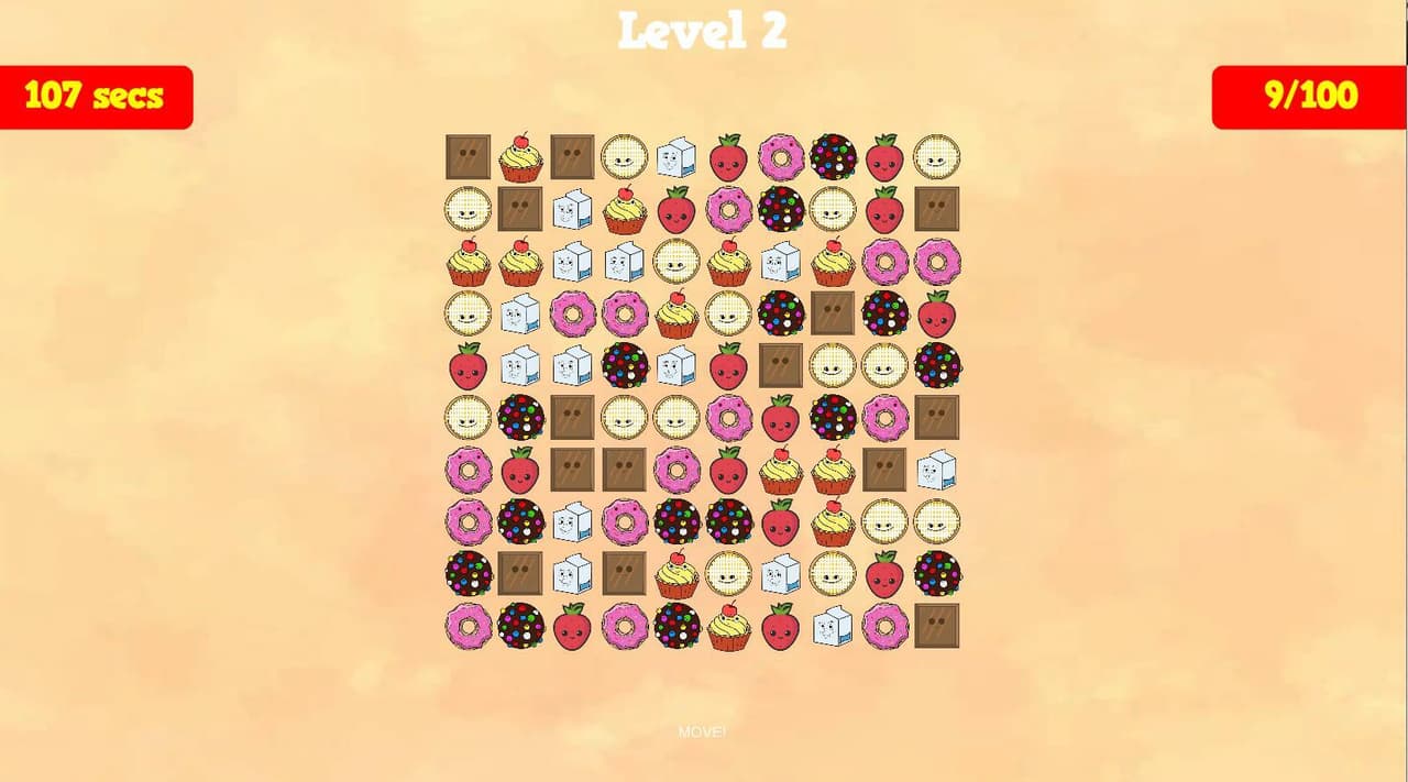 Sweet For Joy + Relax Match 3 game screenshot 4