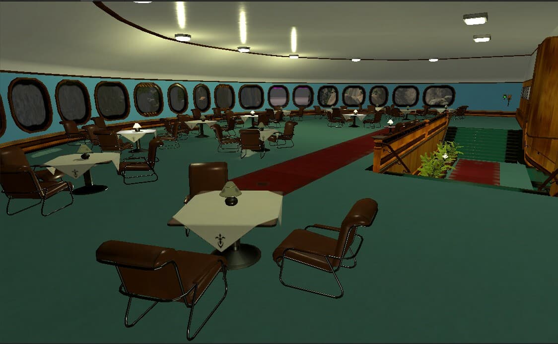 VR Zeppelin Airship Trips: Flying hotel experiences in VR screenshot 6