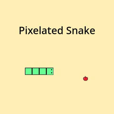 Pixelated Snake
