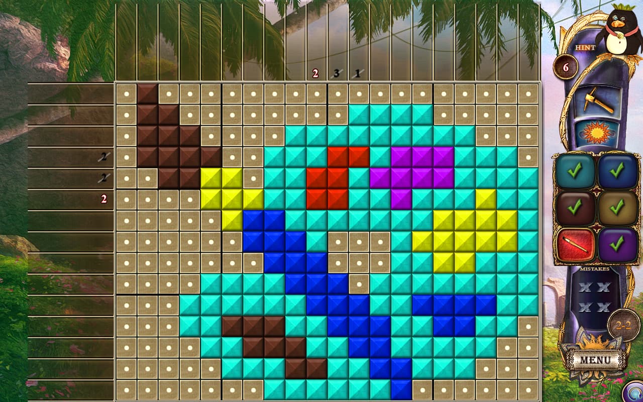 Fantasy Mosaics 17: New Palette screenshot 4