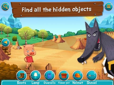 The Three Little Pigs - Search and find screenshot 4