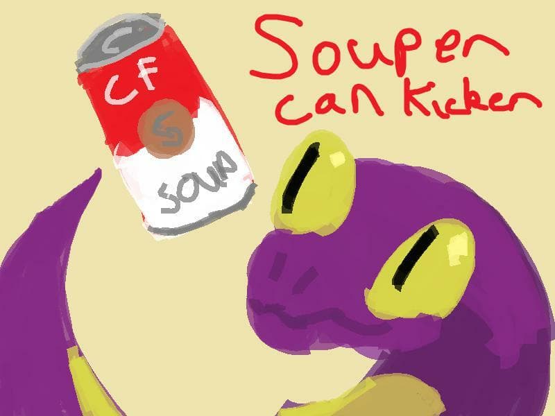 Souper Can Kicker