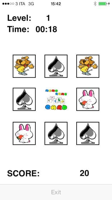 Memo Game Card screenshot 3