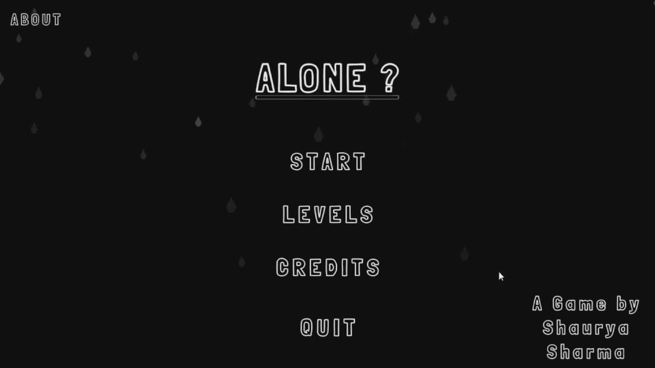 ALONE (itch) (ShauryaS) screenshot 6
