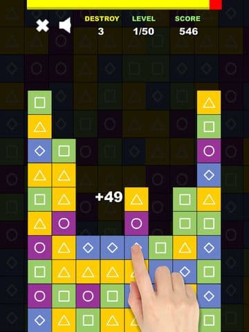 Blocks Collapse Mania - Free Puzzle And Brain Game screenshot 4