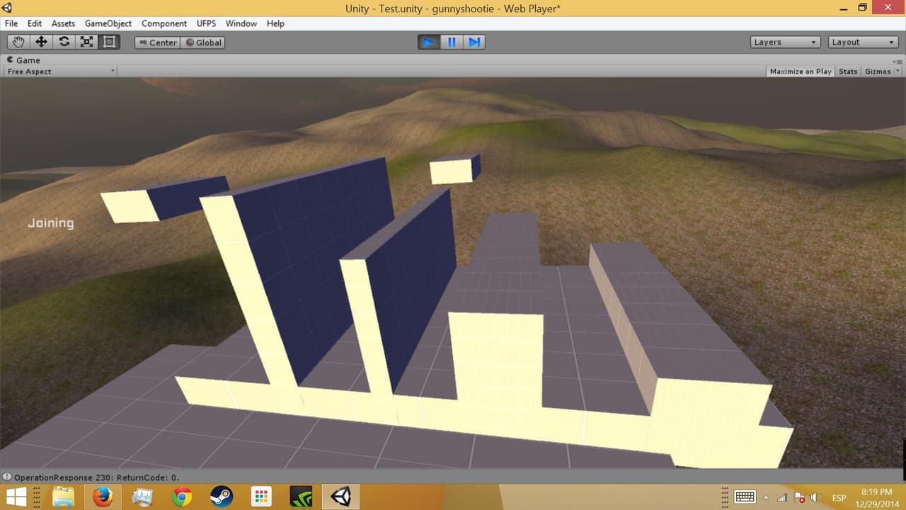 Multiplayer parkour FPS (Alpha 0.2)