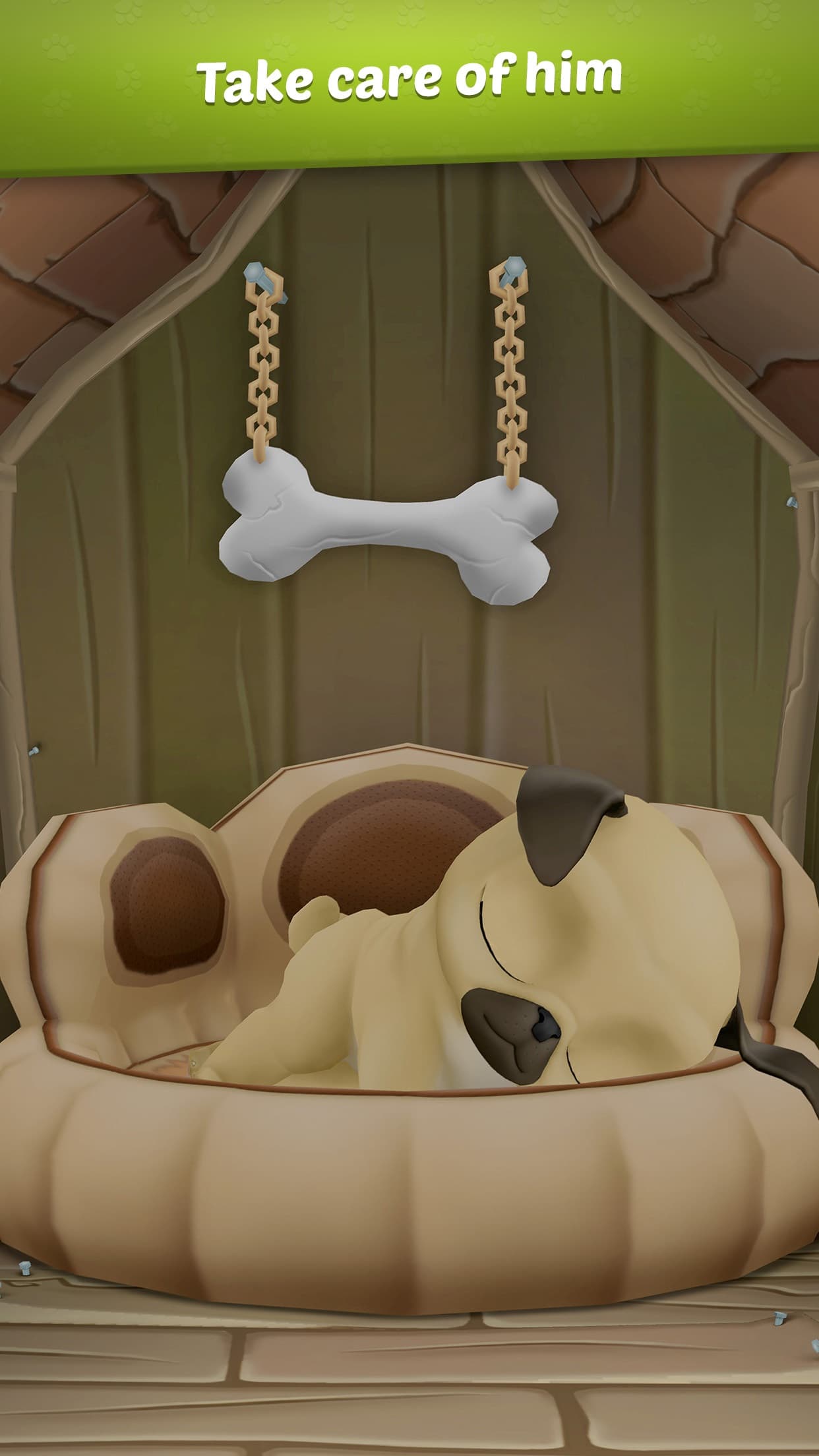 My Virtual Pet Dog 🐾 Louie the Pug screenshot 4