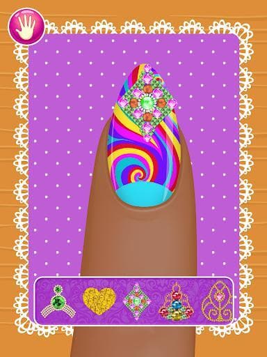 Nail Salon: princess screenshot 4