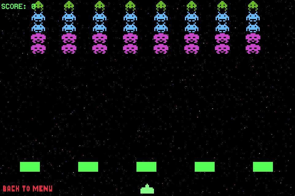 Space Invaders (itch) (WorldHatter) screenshot 3