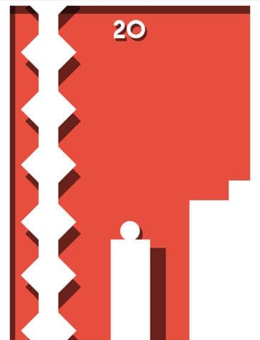 Geometry Jump - Dont miss the white blocks & avoid the spikes screenshot 3