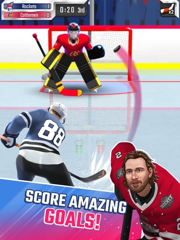 Puzzle Hockey screenshot 3