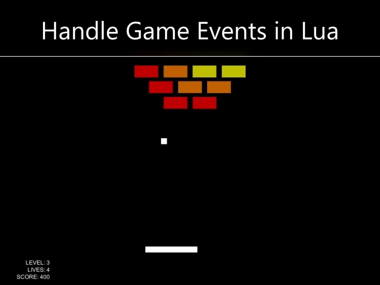 uLua Paddle Game screenshot 3