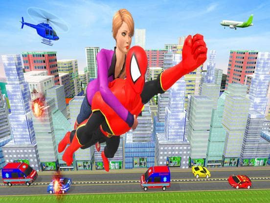 Super Rope Hero:City in Danger screenshot 3