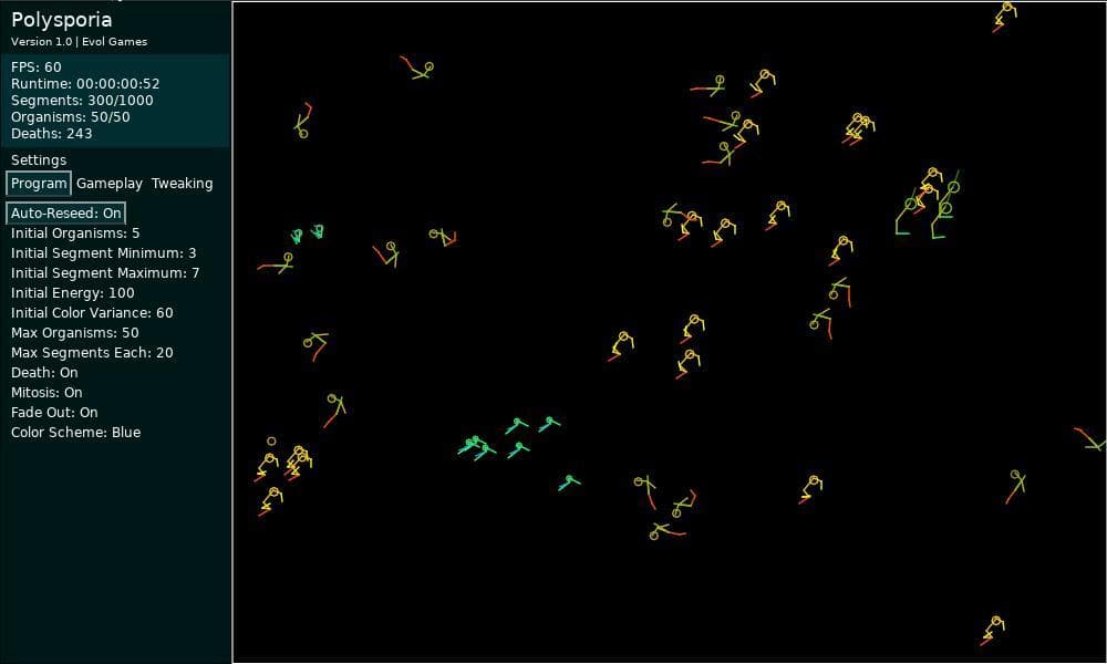 Polysporia: Swarming Evolution Simulator screenshot 3