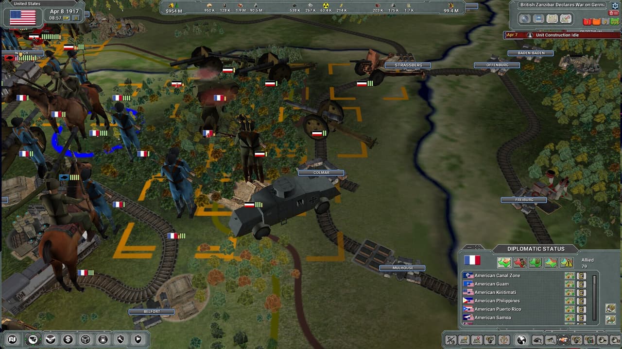 Supreme Ruler The Great War Remastered screenshot 6