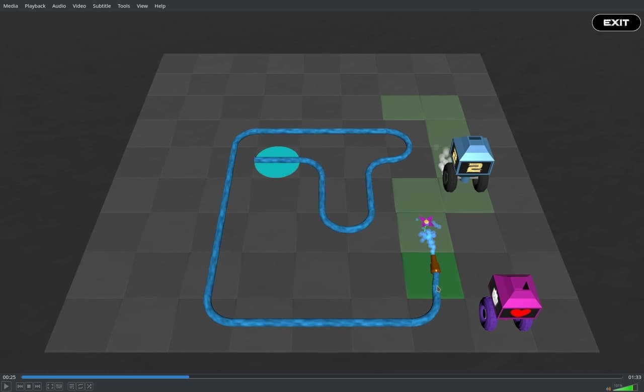 Love, flowers, Godot screenshot 2