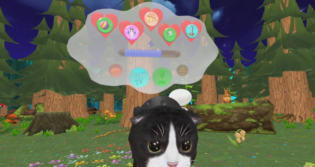 Konrad the Kitten - a virtual but real cat screenshot 2