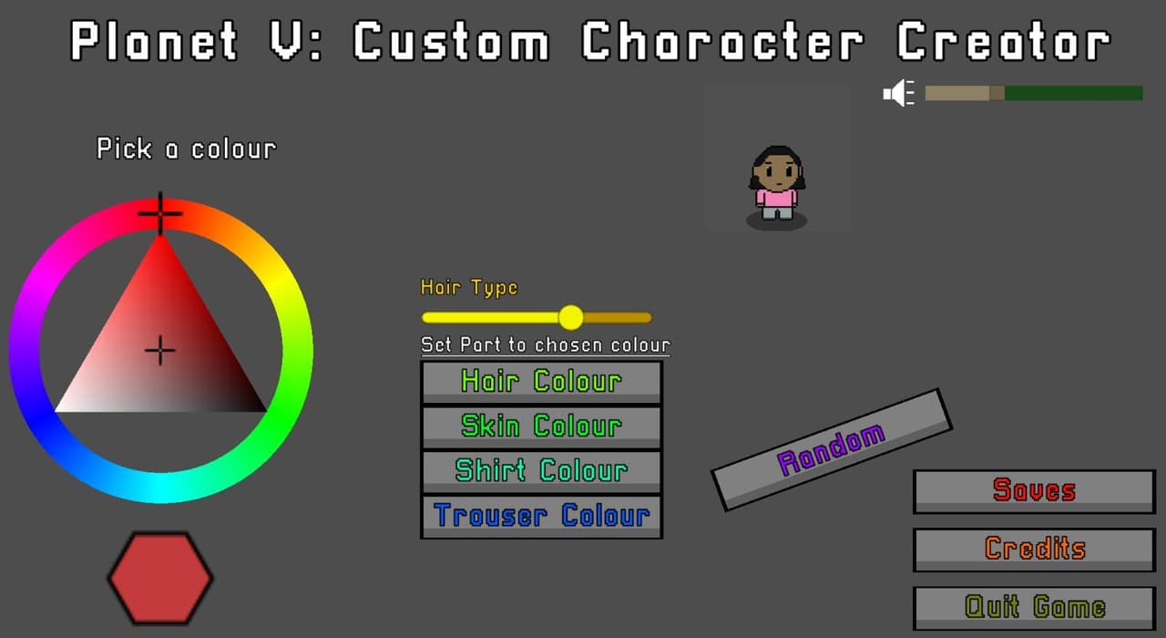 Planet V: Custom Character Creator screenshot 2